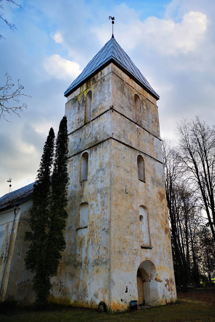 Old church in Latvia country side