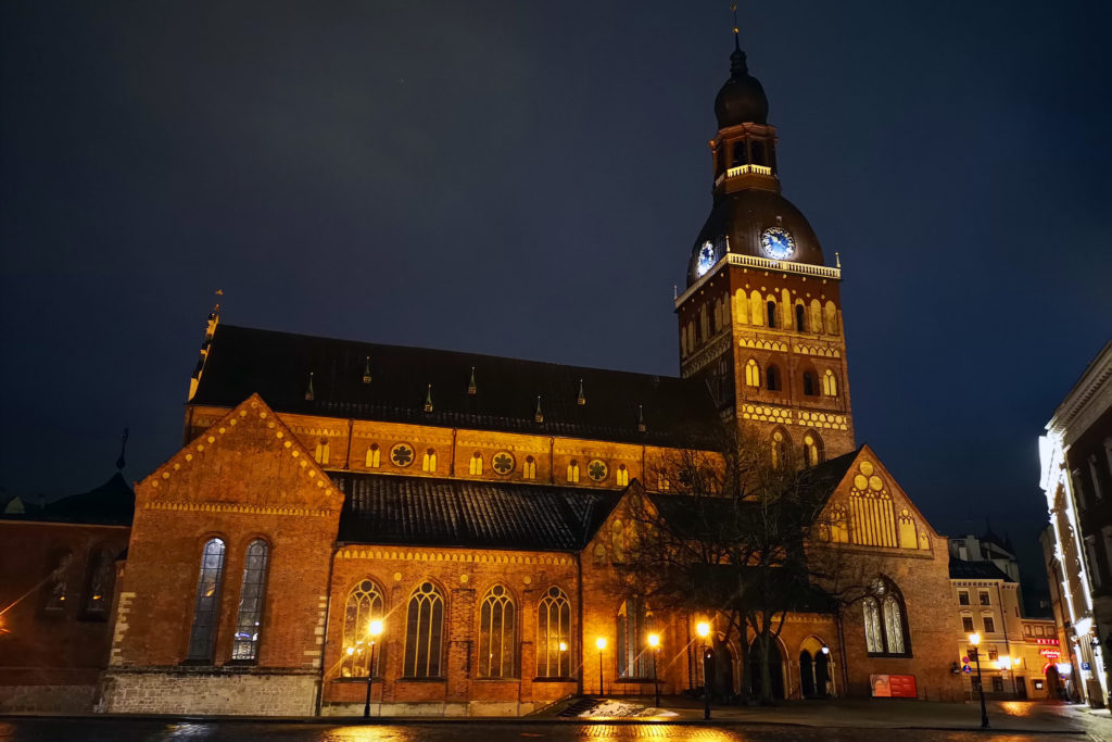 Riga in Night time